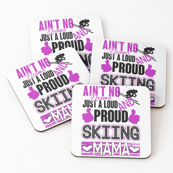Item preview, Proud Skiing mama designed and sold by tuyetnhung98.