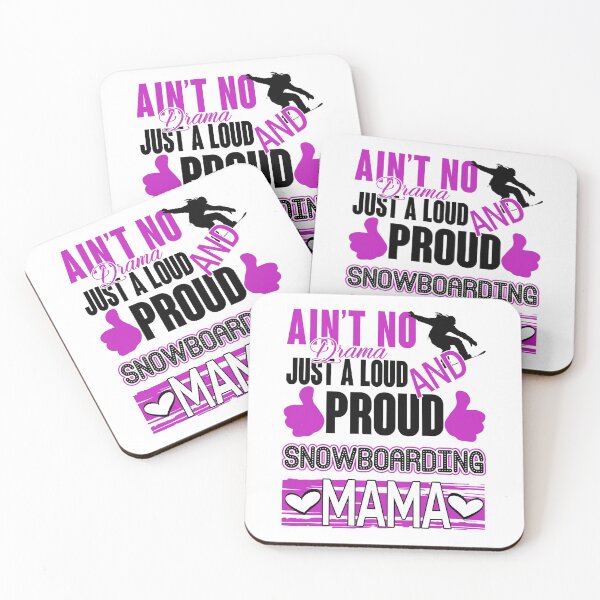 Item preview, Proud Snowboarding mama designed and sold by tuyetnhung98.