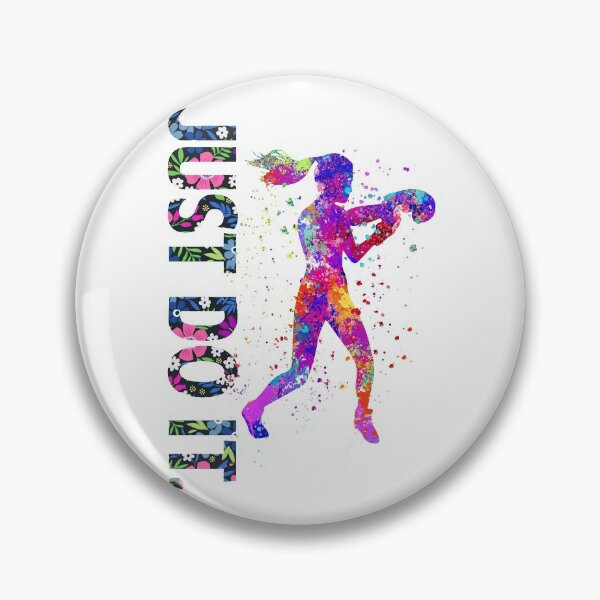 Item preview, Boxing Just Do It Watercolor Art designed and sold by LittleFunky79.