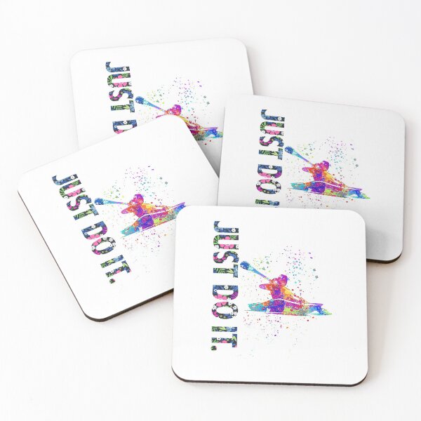 Item preview, Canoeing Just Do It Watercolor Art designed and sold by LittleFunky79.