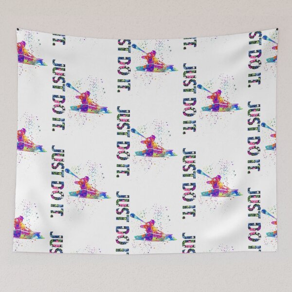 Item preview, Canoeing Just Do It Watercolor Art designed and sold by LittleFunky79.