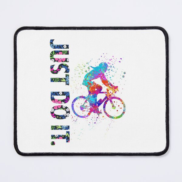 Item preview, Cycling Just Do It Watercolor Art designed and sold by LittleFunky79.