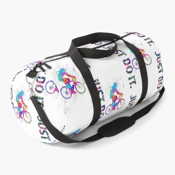 Item preview, Cycling Just Do It Watercolor Art designed and sold by LittleFunky79.