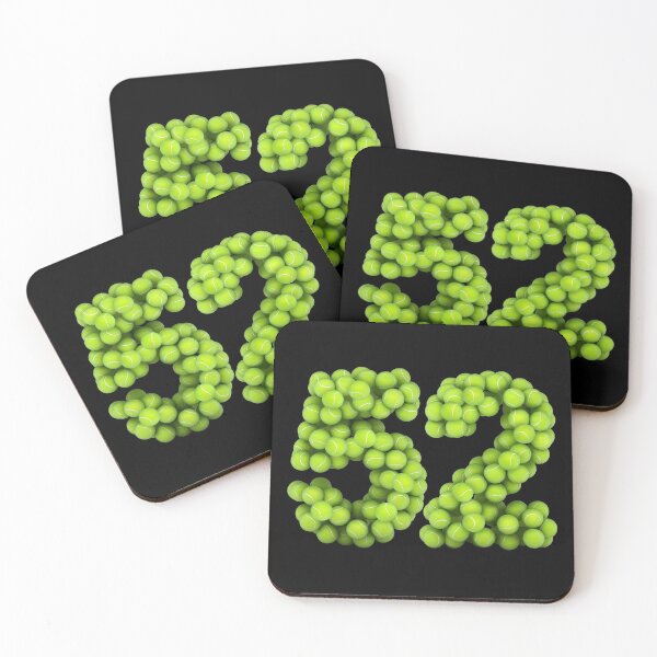 Item preview, Tennis Player Number 52 - Tennis Sports fifty-two Game Set Match 52 designed and sold by elhefe.