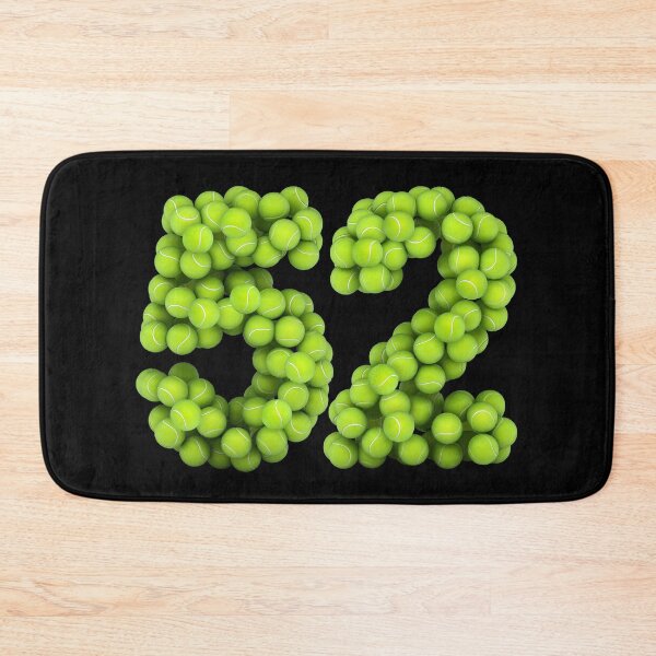 Item preview, Tennis Player Number 52 - Tennis Sports fifty-two Game Set Match 52 designed and sold by elhefe.