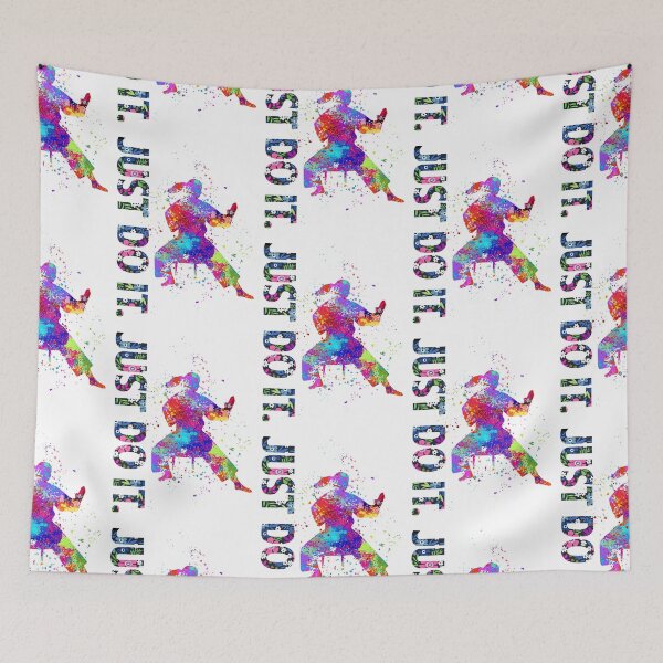 Item preview, Karate Just Do It Watercolor Art designed and sold by LittleFunky79.