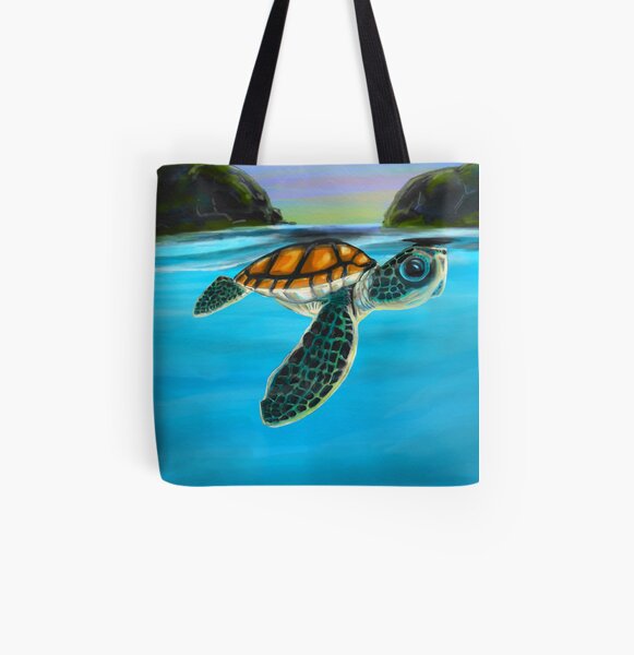 Baggage Covers Colorful Sea Turtles Algae Purple Washable Protective Case