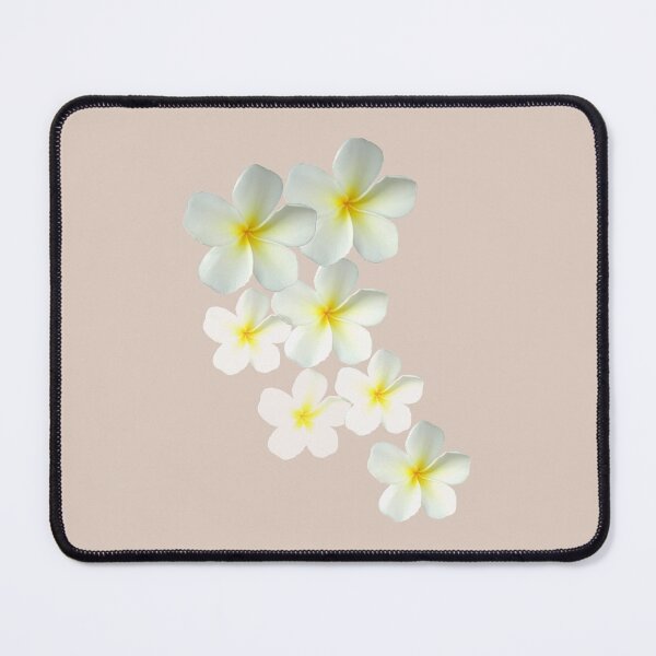 Item preview, Frangipani - White and Yellow designed and sold by STHogan.