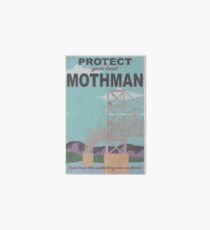 Protect Your Local Mothman Art Board