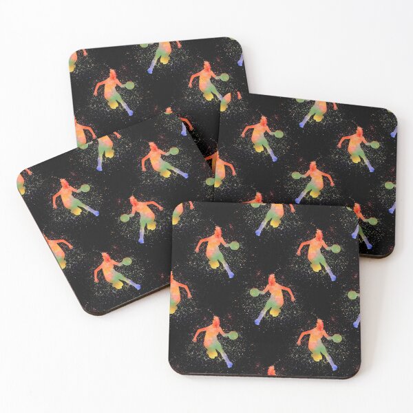 Item preview, Basketball Watercolor Art On Black Pattern  designed and sold by LittleFunky79.