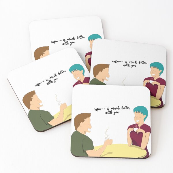 Item preview, Coffee is much better with you.. designed and sold by -OHA-.