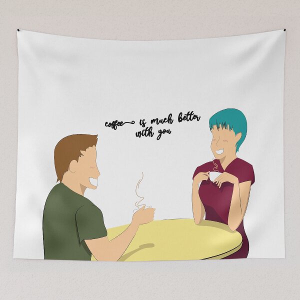 Item preview, Coffee is much better with you.. designed and sold by -OHA-.