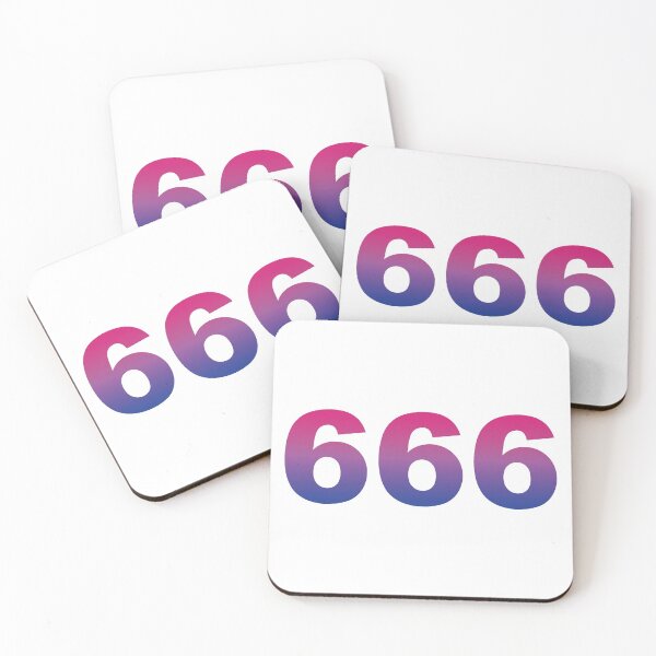 Item preview, 666 Devil Number Pride Flag Gradient Bisexual designed and sold by heckgogh.