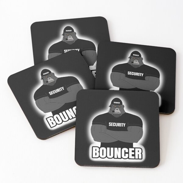 Aperçu de l'œuvre T-Shirt MusculationBOUNCER SECURITY créée et vendue par BoLyma.