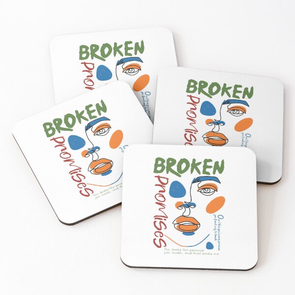 Item preview, broken promises - Continuous line drawing woman face designed and sold by cruzzcreation.