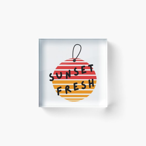 Item preview, Car Air Freshener - Sunset Background Design   designed and sold by HallionClothing.