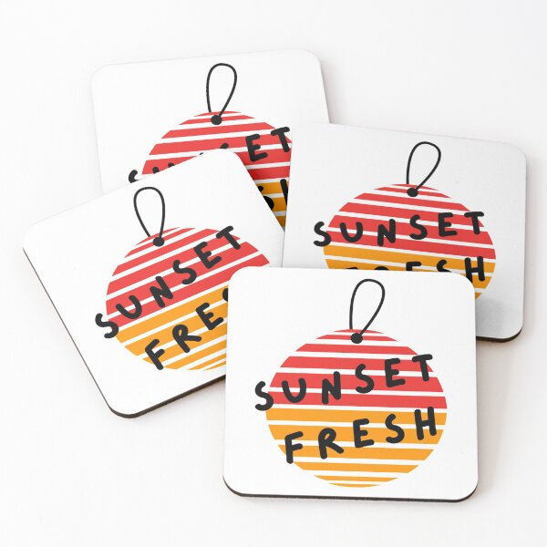 Item preview, Car Air Freshener - Sunset Background Design   designed and sold by HallionClothing.