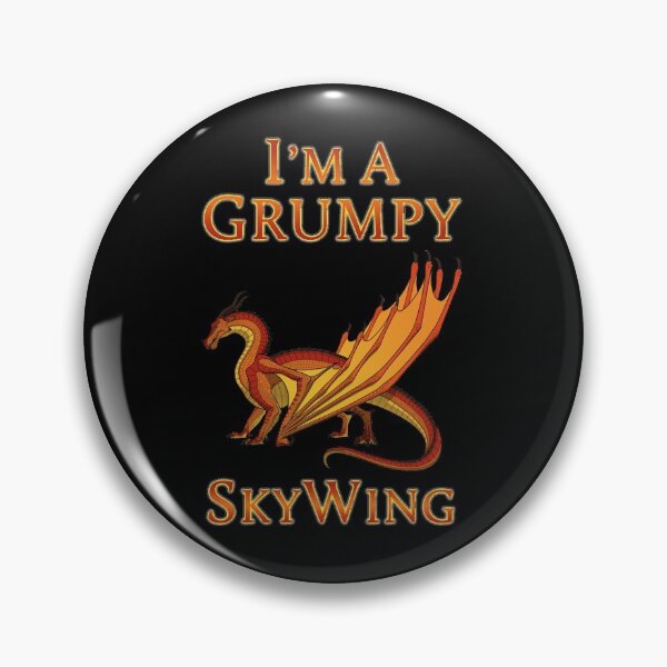 Item preview, Glory Fantasy Rainwing Soy un Grumpy Skywing Regalos para fan designed and sold by GoudeauOwnerFar.