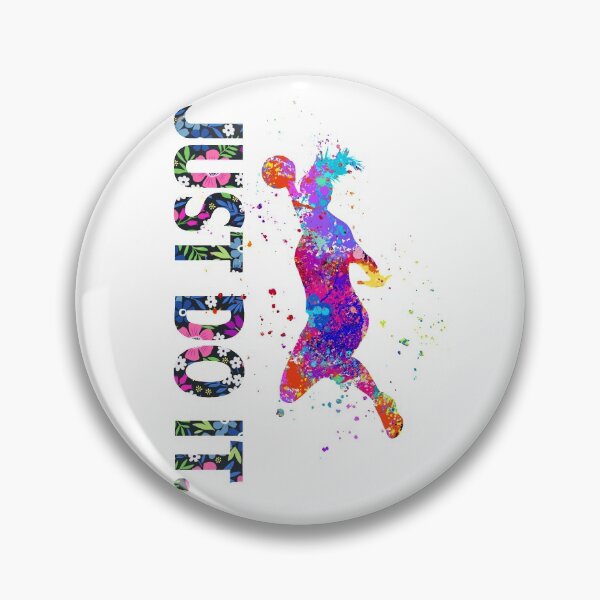 Item preview, Handball Just Do It Watercolor Art designed and sold by LittleFunky79.