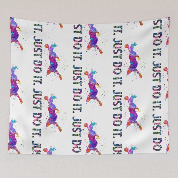 Item preview, Handball Just Do It Watercolor Art designed and sold by LittleFunky79.