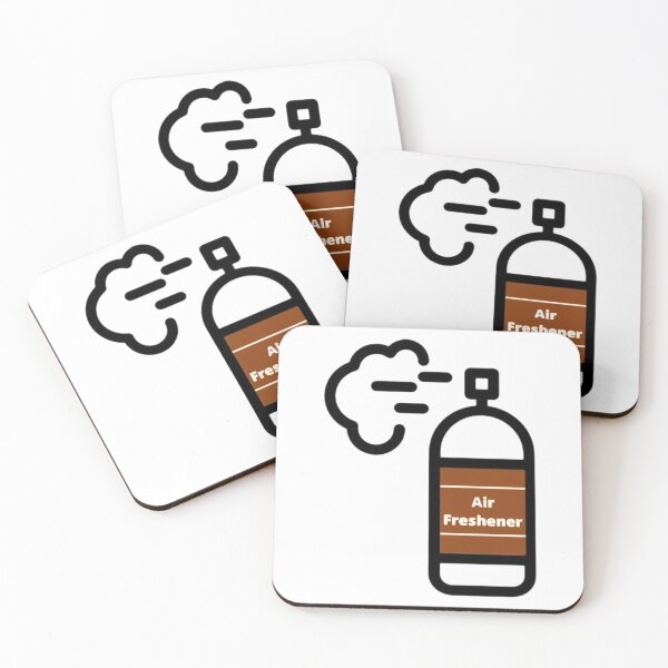 Item preview, air freshener brown fresh   designed and sold by HallionClothing.