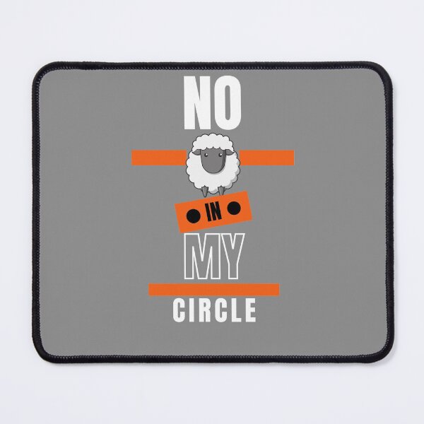 Item preview, No Sheep In My Circle designed and sold by nubiestore.