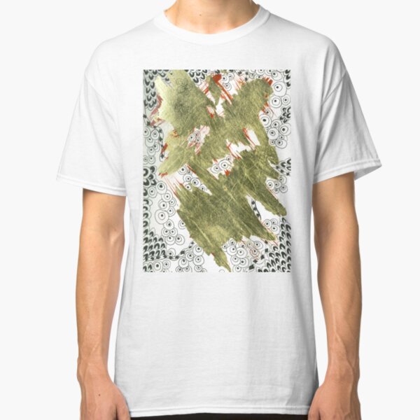 Golden (Mixed Media and Pattern) Classic T-Shirt