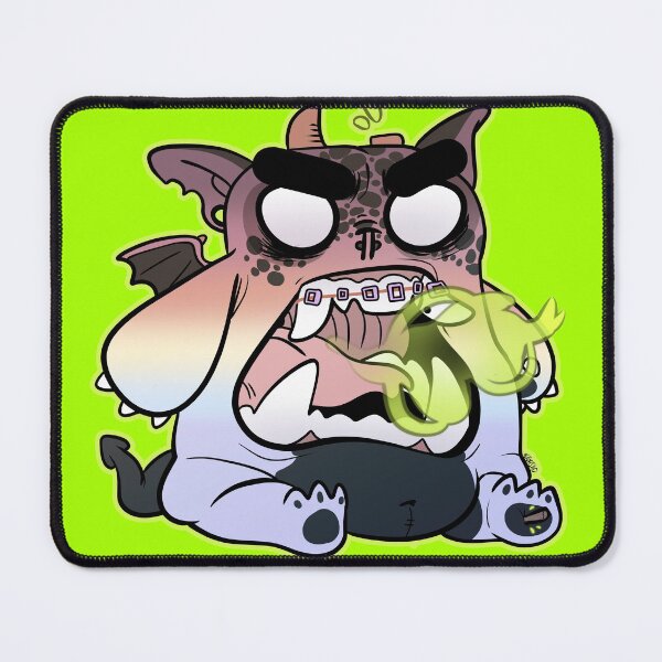 Item preview, Dragontype Screaming Marshmello designed and sold by ZordicRedbubble.