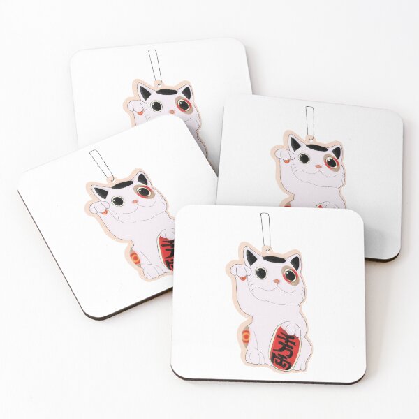 Item preview, Car Air Freshener - Cute Chinese Kitten Pink   designed and sold by HallionClothing.