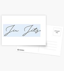 Jiu Jitsu Postcards