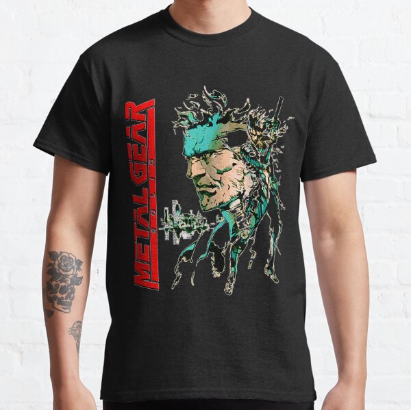 Vista previa del artículo con la obra «Camiseta de Metal Gear Solid 4 Metal Gear Solid», diseñado y vendido por BoLyma.