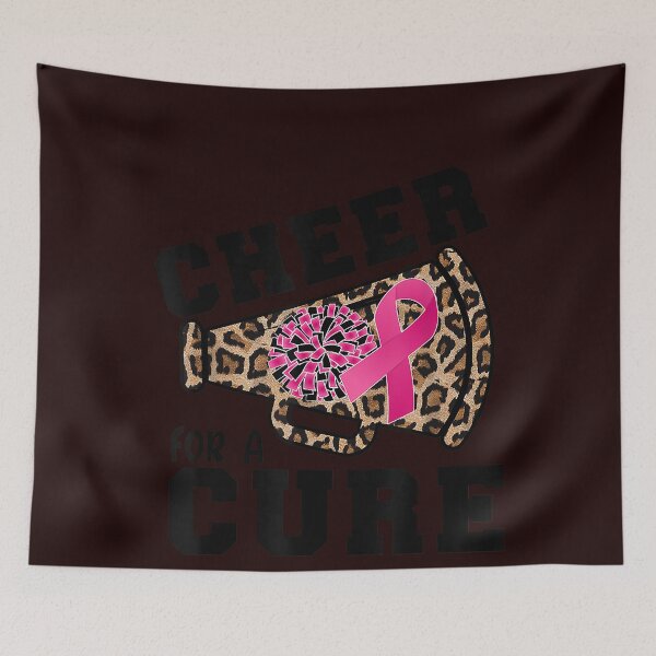 Item preview, oQ3D Cheer For A Cure Cheerleader Breast Cancer Awareness designed and sold by TheHumbleLemon.