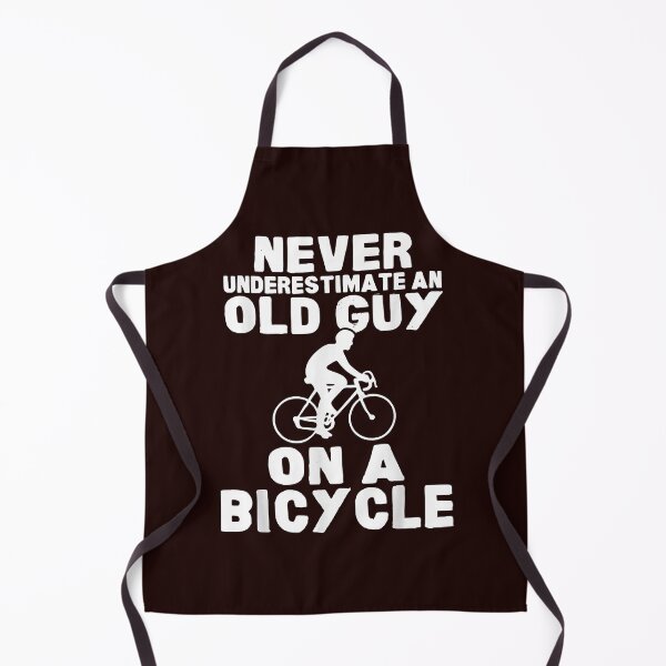 Item preview, Never Underestimate An Old Guy On A Bicycle designed and sold by TheHumbleLemon.