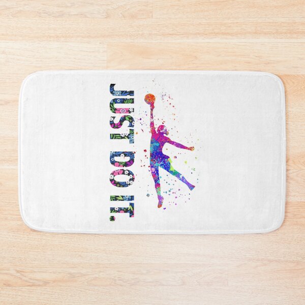 Item preview, Netball Just Do It Watercolor Art designed and sold by LittleFunky79.