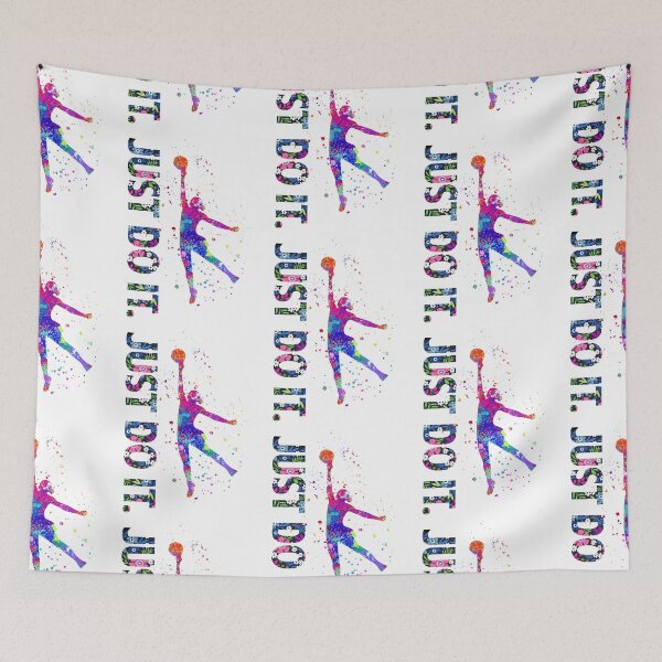 Item preview, Netball Just Do It Watercolor Art designed and sold by LittleFunky79.