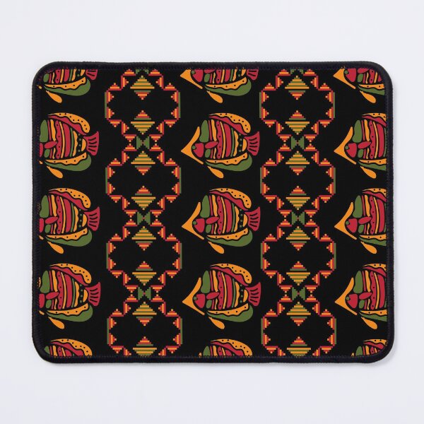 Item preview, Australian Aboriginal Art- Fish Pattern 1 designed and sold by SapphireDC.