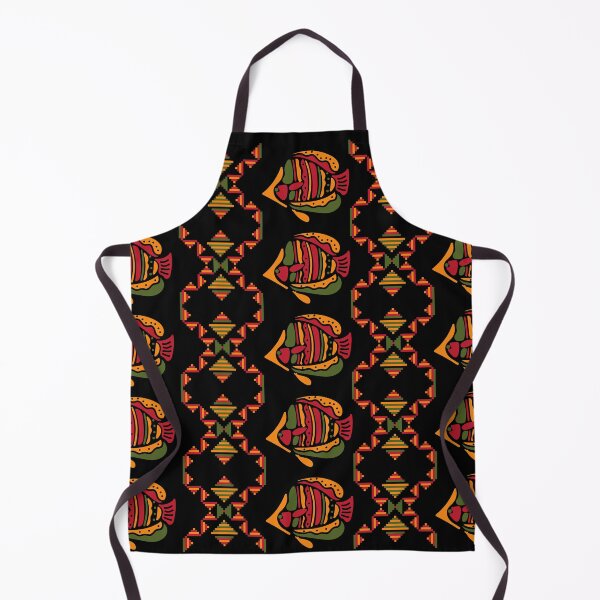 Item preview, Australian Aboriginal Art- Fish Pattern 1 designed and sold by SapphireDC.