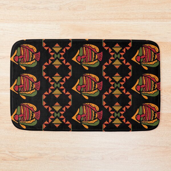 Item preview, Australian Aboriginal Art- Fish Pattern 1 designed and sold by SapphireDC.