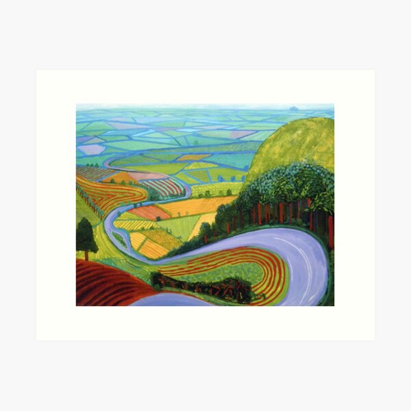 David Hockney | Garrowby Hill | Art Print