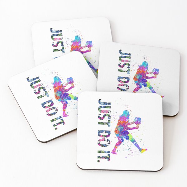 Item preview, Pickleball Just Do It Watercolor Art designed and sold by LittleFunky79.