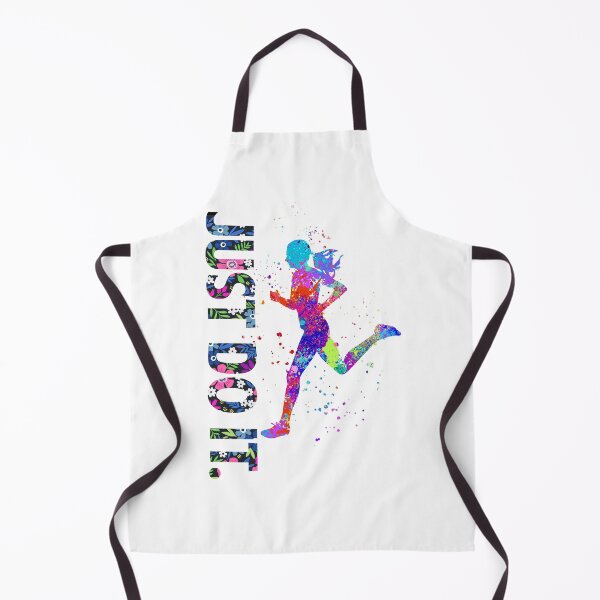 Item preview, Running Just Do It Watercolor Art designed and sold by LittleFunky79.