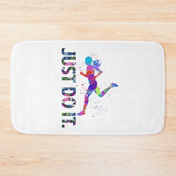 Item preview, Running Just Do It Watercolor Art designed and sold by LittleFunky79.