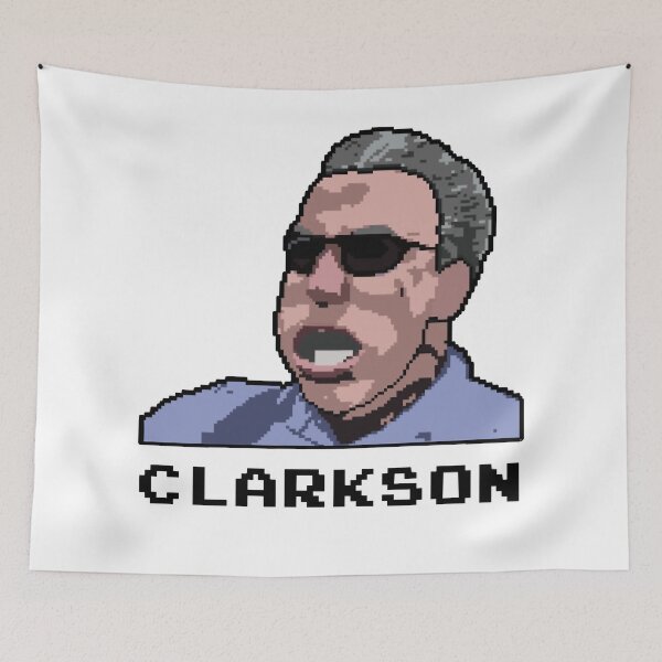Item preview, Great Model Jeremy Clarkson Pixel Art Retro Wave designed and sold by Hannahkuhn.
