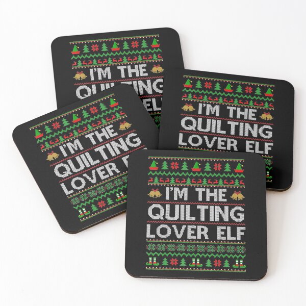 Item preview, Family Matching Ugly Im The Quilting Lover Elf Christmas designed and sold by AloisSinger.