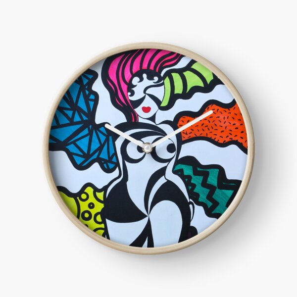 SUMMERTIME FINE Clock