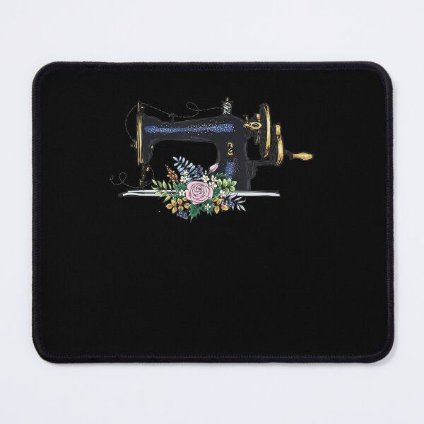 Item preview, Flower Sewing Machine Funny Quilting Lover designed and sold by AloisSinger.