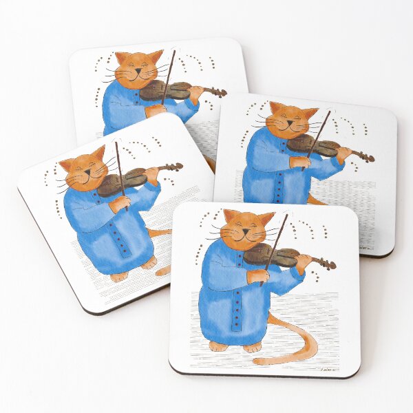 Item preview, Cool Fiddle Cat designed and sold by Lilmonsto.