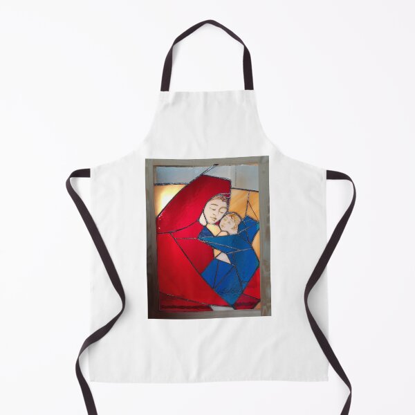 Aperçu de l'œuvre Admiration mère et enfant vitrail Saint Admiration créée et vendue par Shym Shop Ukraine.