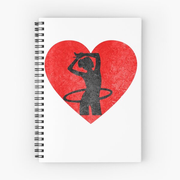 Item preview, Heart Hoop Hula Ladies Hulahoop Hulagirl Dancer designed and sold by DerNerd.