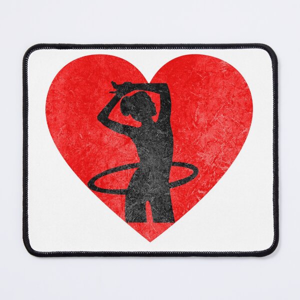 Item preview, Heart Hoop Hula Ladies Hulahoop Hulagirl Dancer designed and sold by DerNerd.